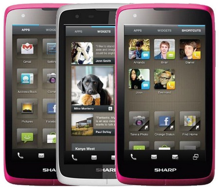 Sharp SH530U - description and parameters