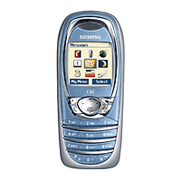 
Siemens C62 supports GSM frequency. Official announcement date is  fouth quarter 2003. Siemens C62 has 1.6 MB of built-in memory.