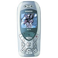 
Siemens MC60 supports GSM frequency. Official announcement date is  third quarter 2003. Siemens MC60 has 1 MB of built-in memory.