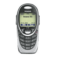
Siemens S55 supports GSM frequency. Official announcement date is  2002. Siemens S55 has 400 KB of built-in memory.