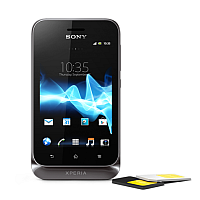 
Sony Xperia tipo dual supports frequency bands GSM and HSPA. Official announcement date is  June 2012. The device is working on an Android OS, v4.0.3 (Ice Cream Sandwich) with a 800 MHz Cor