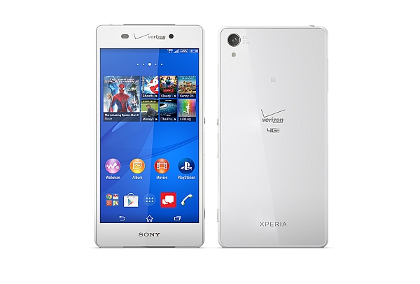 Sony Xperia Z3v - description and parameters