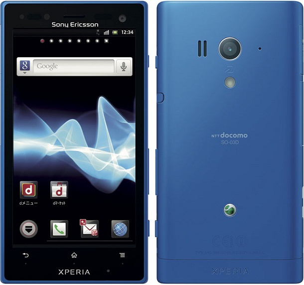 Sony Xperia acro HD SO-03D - description and parameters