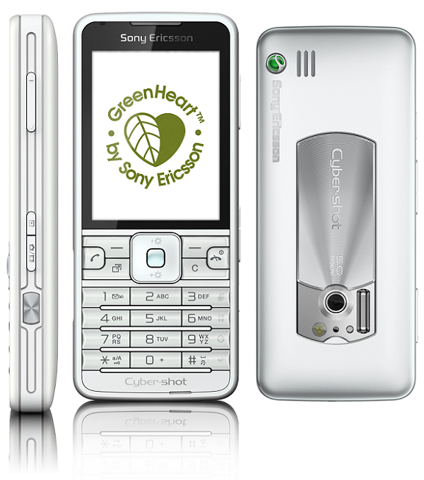 Sony Ericsson C901 GreenHeart - description and parameters