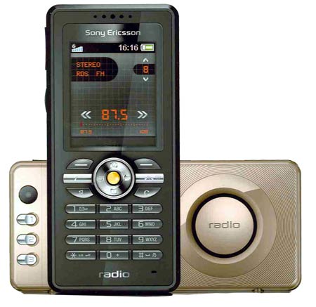 Sony Ericsson R300 Radio - description and parameters