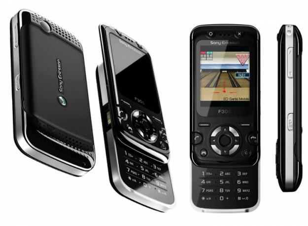 Sony Ericsson F305 - description and parameters