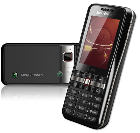 Sony Ericsson G502 G502 - description and parameters