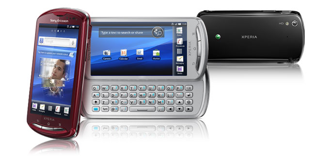 Sony Ericsson Xperia pro - description and parameters