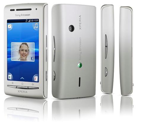 Sony Ericsson Xperia X8 - description and parameters