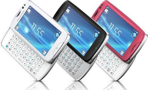 Sony Ericsson txt pro - description and parameters