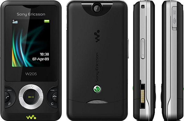 Sony Ericsson W205 - description and parameters