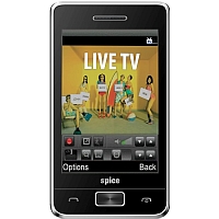 
Spice M-5900 Flo TV Pro supports GSM frequency. Official announcement date is  August 2012. The main screen size is 3.5 inches  with 320 x 480 pixels  resolution. It has a 165  ppi pixel de