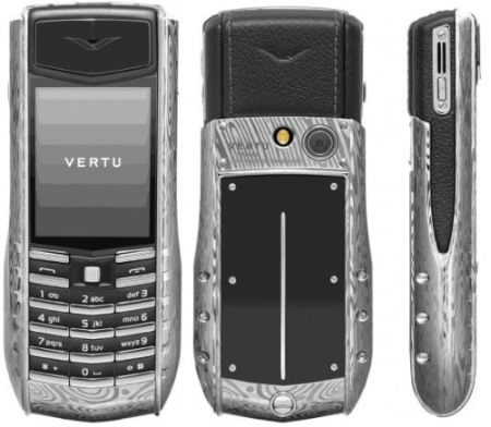 Vertu Ascent Ti Damascus Steel - description and parameters