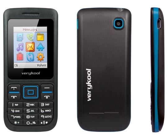verykool i123 - description and parameters