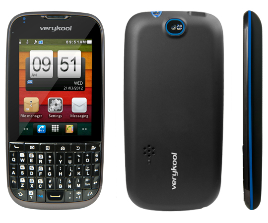verykool i675 - description and parameters