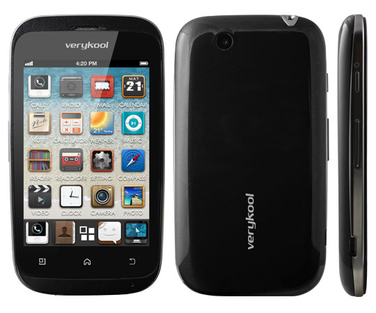 verykool s350 - description and parameters