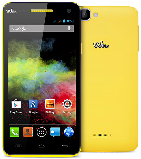 Wiko Rainbow - description and parameters