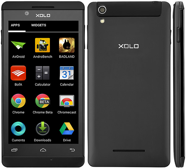 XOLO A700s - description and parameters