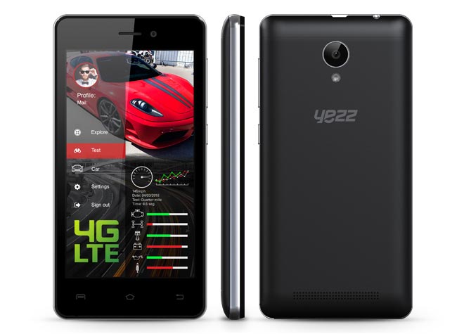 Yezz 4.5EL LTE - description and parameters