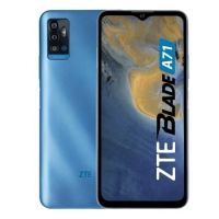 
ZTE Blade A71 supports frequency bands GSM ,  HSPA ,  LTE. Official announcement date is  October 07 2021. The device is working on an Android 11 with a Octa-core (4x1.6 GHz Cortex-A55 & 4x